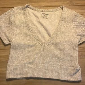 garage crop top